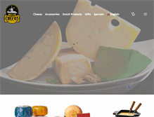 Tablet Screenshot of dutchcheeses.com